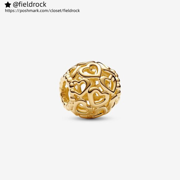 Pandora Openwork Heart Charm - Picture 1 of 3